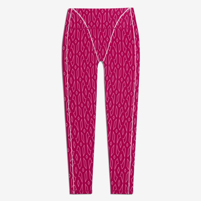 Тайтсы adidas Ivy Park Monogram Tights Bold Pink