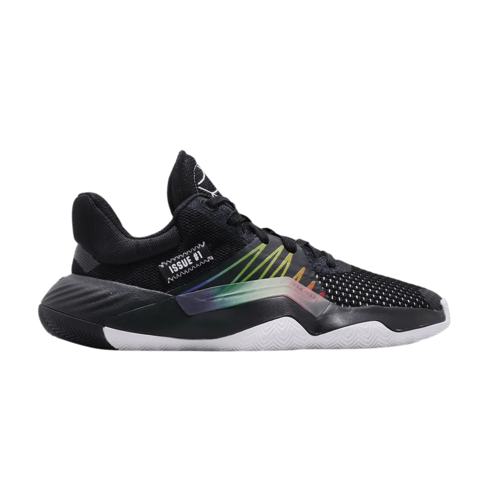 Кроссовки Adidas D.O.N. Issue #1 J 'Rainbow Spider-Man'