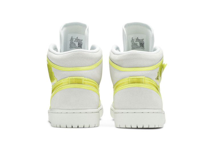 Кроссовки Wmns Air Jordan 1 Mid LX 'Off White Opti Yellow'
