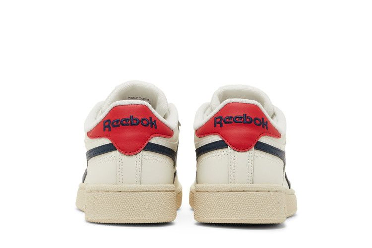 Кроссовки Reebok Club C Revenge 'Chalk Navy Red'