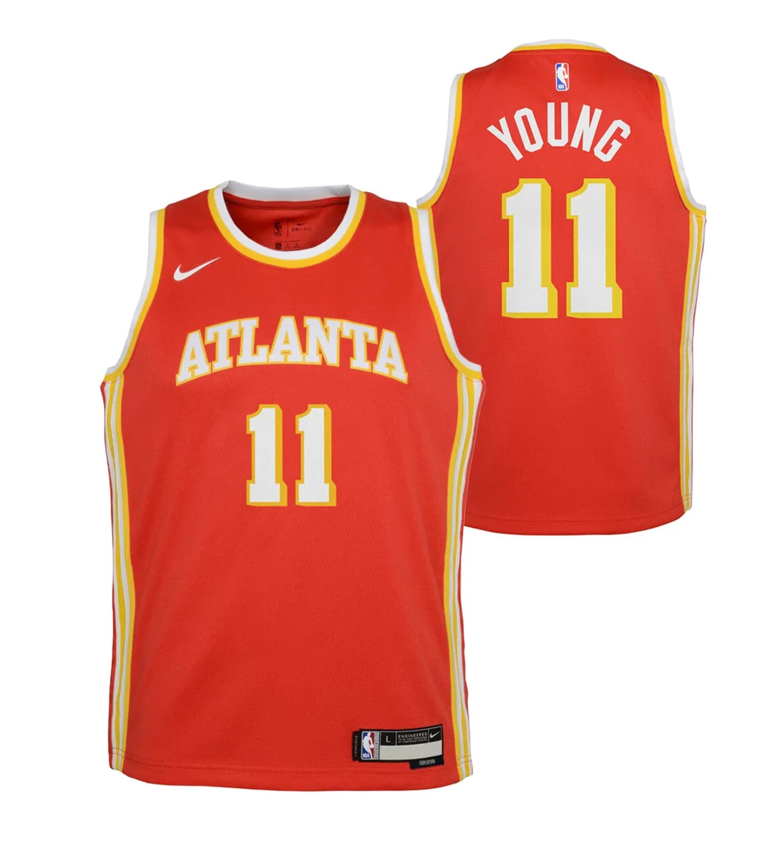 2022-23-Atlanta-Hawks-Trae-Young-11-Youth-Swingman-Icon-Edition-Red-Jersey-5