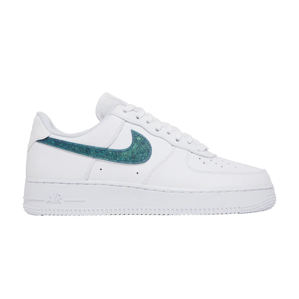 Кроссовки Nike Wmns Air Force 1 Low 'Glitter Swoosh - Celery'