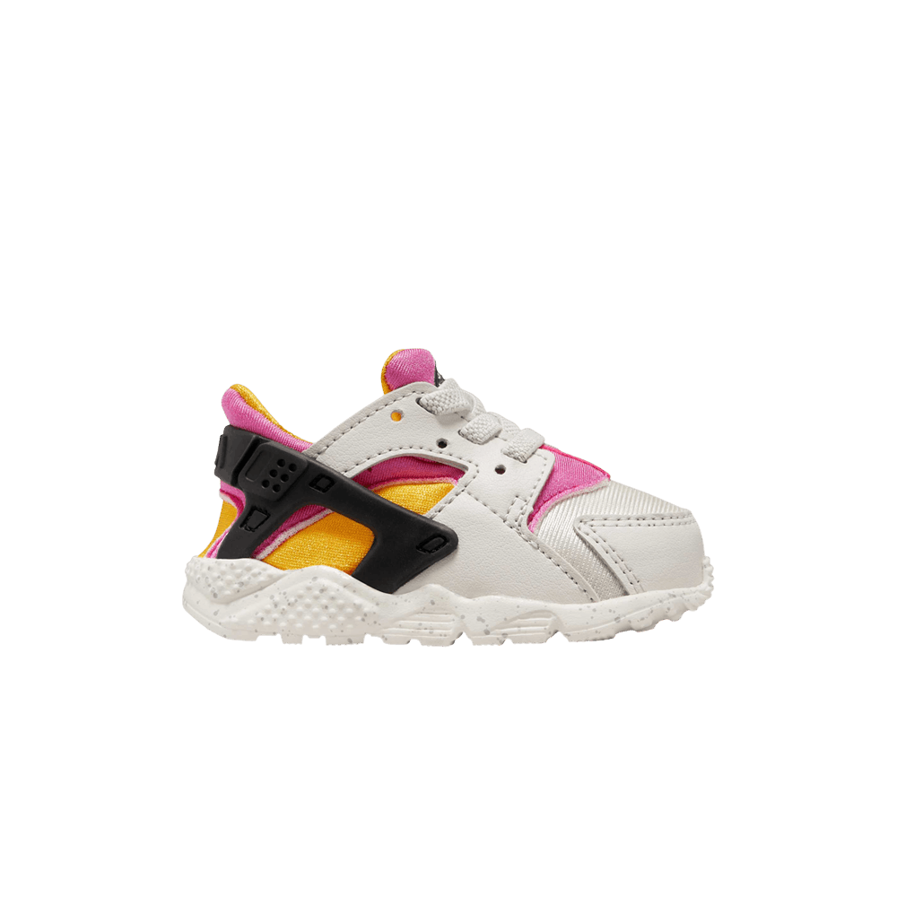 Кроссовки Nike Huarache Run TD 'Light Bone University Gold Pink'