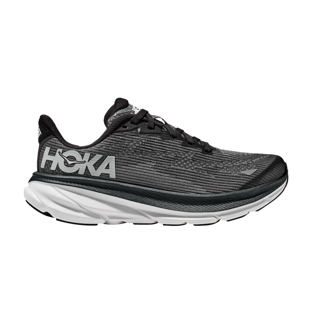 Кроссовки HOKA Clifton 9 Kids 'Black White'