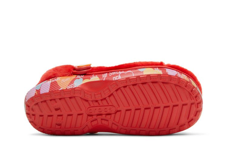 Сабо Sweethearts x Crocs Clog Classic Fur 'Valentine's Day'