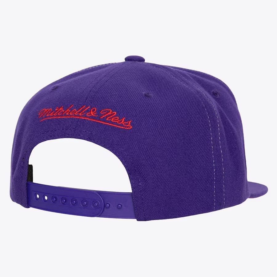 Бейсболка Mitchell & Ness Purple Toronto Raptors Day 4 Snapback Hat