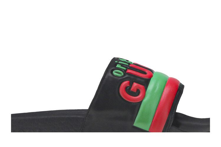 Кроссовки Gucci Slide 'Black'