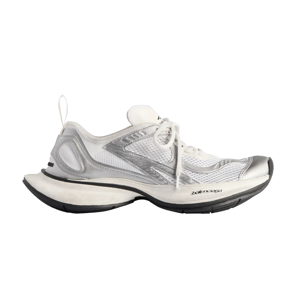 Кроссовки Balenciaga Circuit Sneaker 'Worn-Out - White Silver'