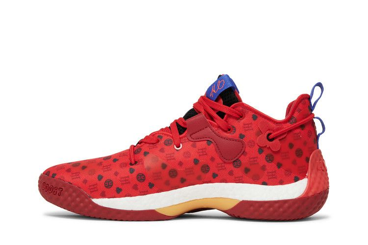 Кроссовки adidas Harden Vol. 6 'Vivid Red Monogram'