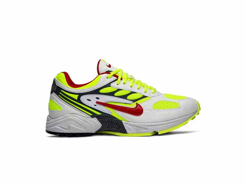 Кроссовки Nike Air Ghost Racer Retro Neon Yellow