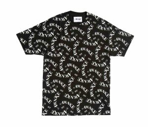 Awake-All-Over-Logo-Print-Tee-Black-300x257