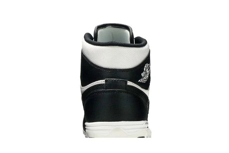 Кроссовки Air Jordan 1 Mid TD Cleat 'Black White'