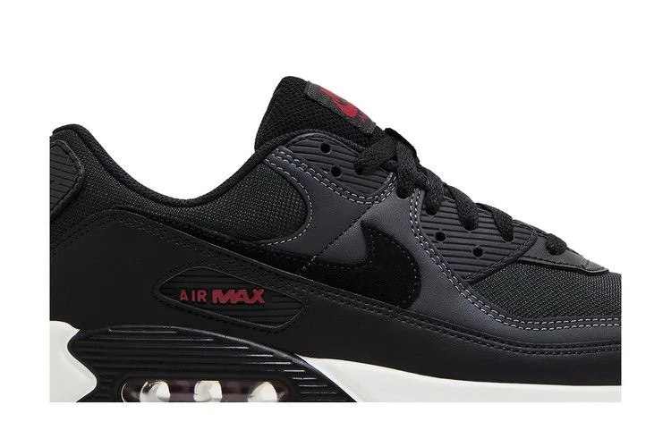 Кроссовки Nike Air Max 90 'Anthracite Team Red'