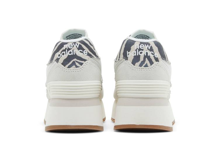 Кроссовки New Balance Wmns 574+ 'Sea Salt Animal Print'