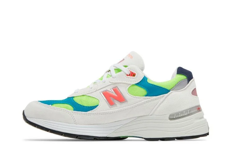 Кроссовки New Balance 992 Made in USA 'White Neon'