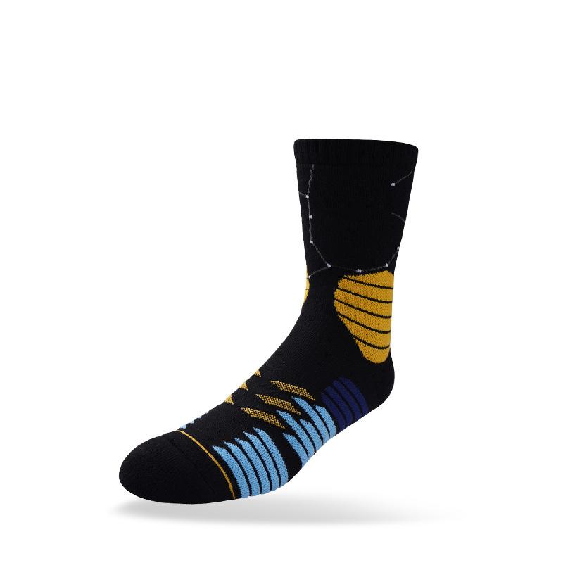 Спортивные носки Ehot Constellation Black-Yellow Crew Socks