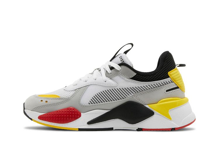 Кроссовки Puma RS-X Toys 'White Cyber Yellow'
