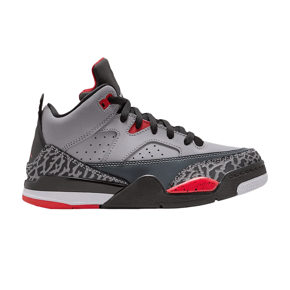 Krossovki-Air-Jordan-Son-Of-Mars-Low-PS-Cement-Grey-Black-Fire-Red