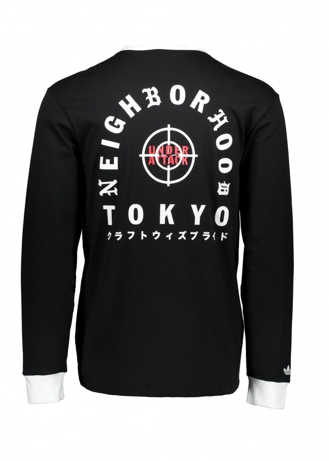 Футболка adidas Neighborhood LSL Tee Black