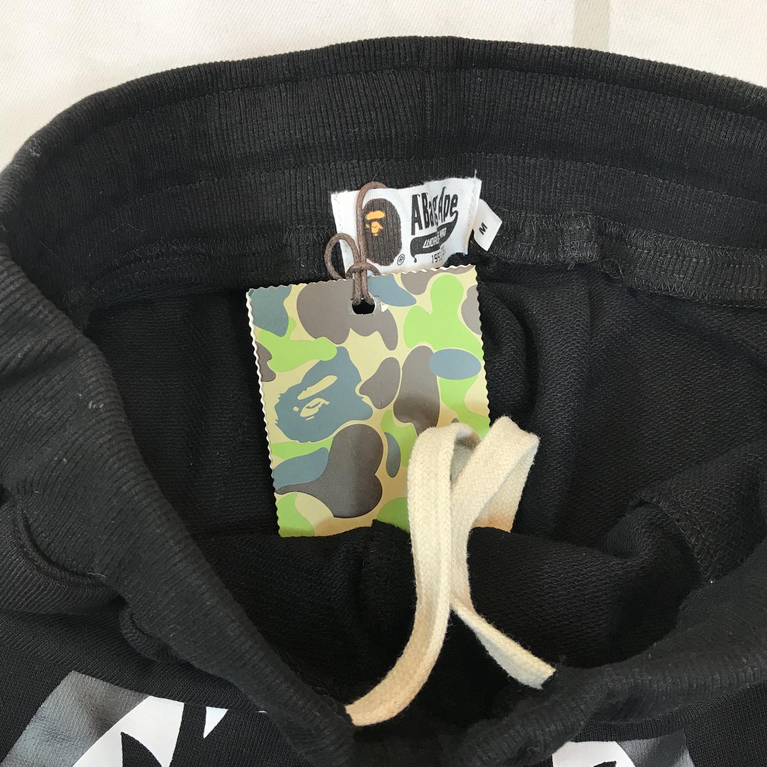 Спортивные шорты BAPE Shark Sweat Shorts Black