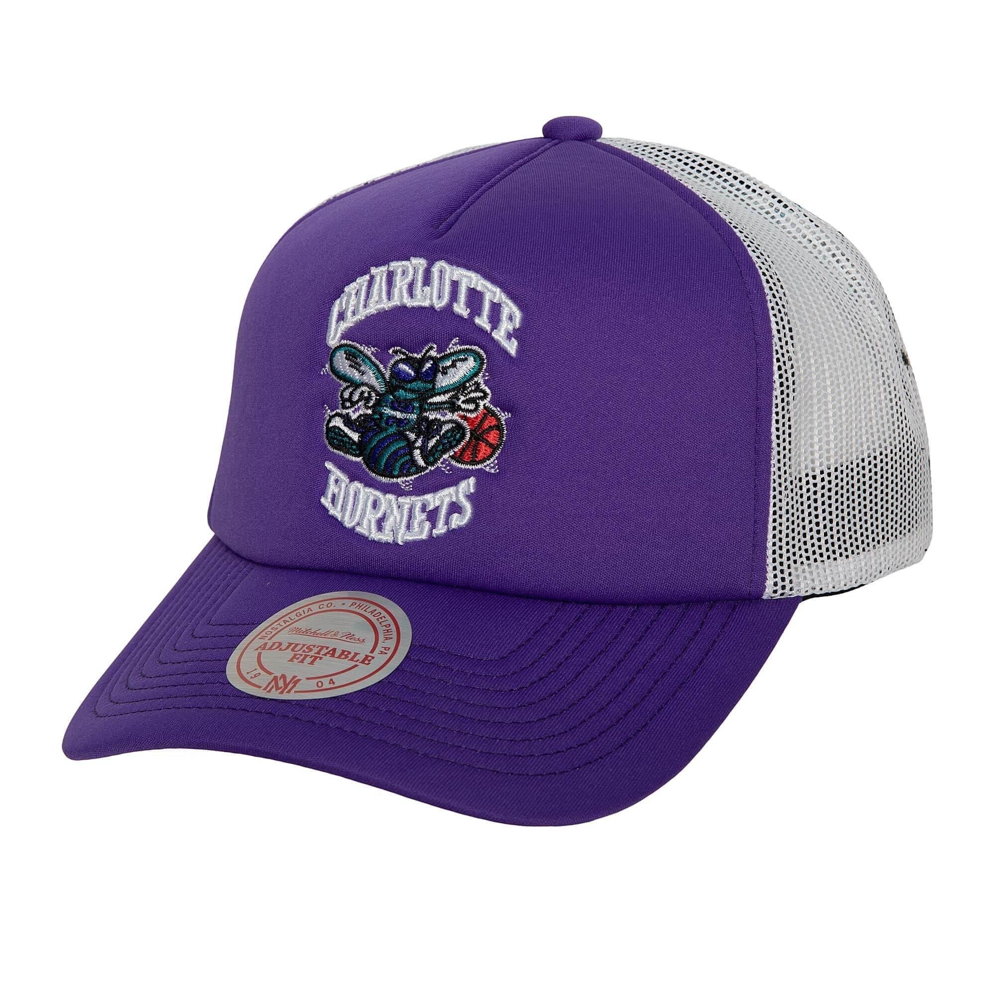 Mitchell-Ness-Off-The-Backboard-Trucker-Snapback-HWC-Charlotte-Hornets-Hat