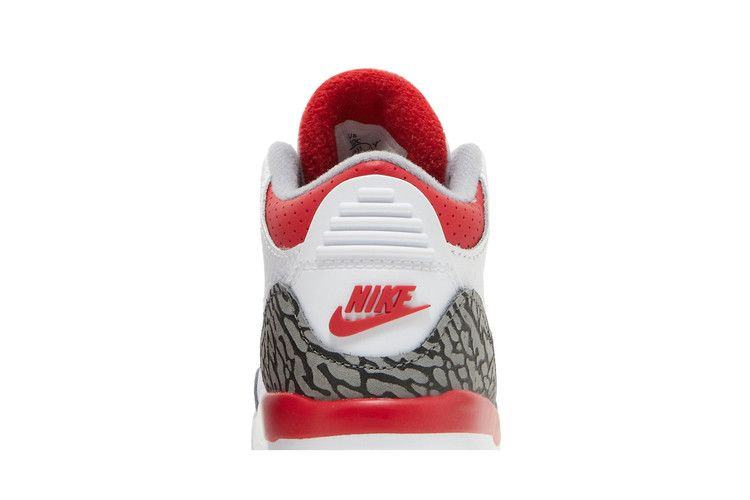 Кроссовки Air Jordan 3 Retro TD 'Fire Red' 2022
