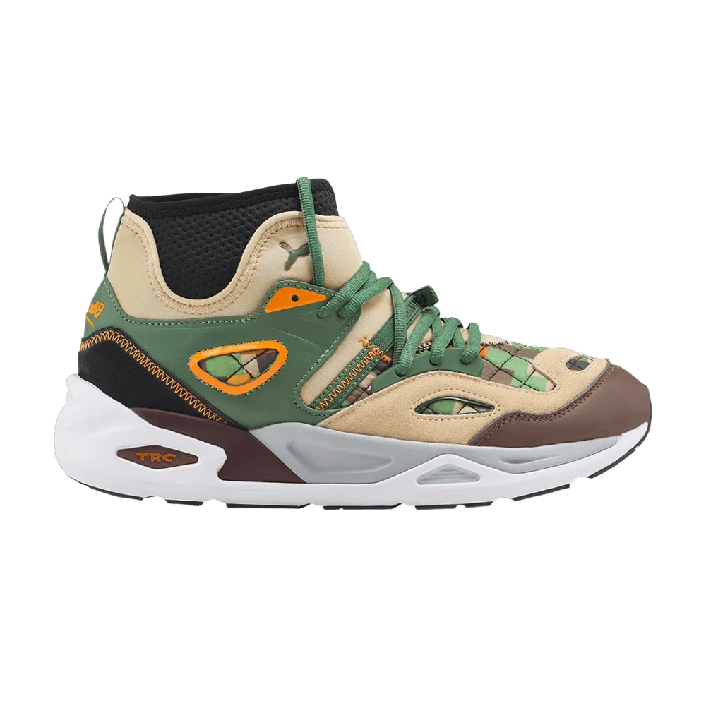 Krossovki-Black-Fives-x-Puma-TRC-Blaze-Mid-Deep-Forest-Light-Sand