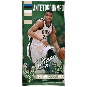 Wincraft-Giannis-Antetokounmpo-Milwaukee-Bucks-NBA-Beach-Towel-300x300