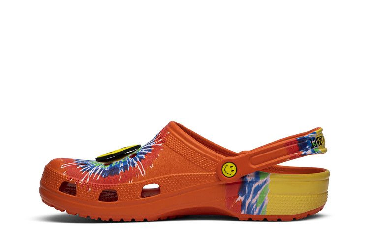 Кроссовки Crocs Chinatown Market x Clog 'Tie Dye Smiley'