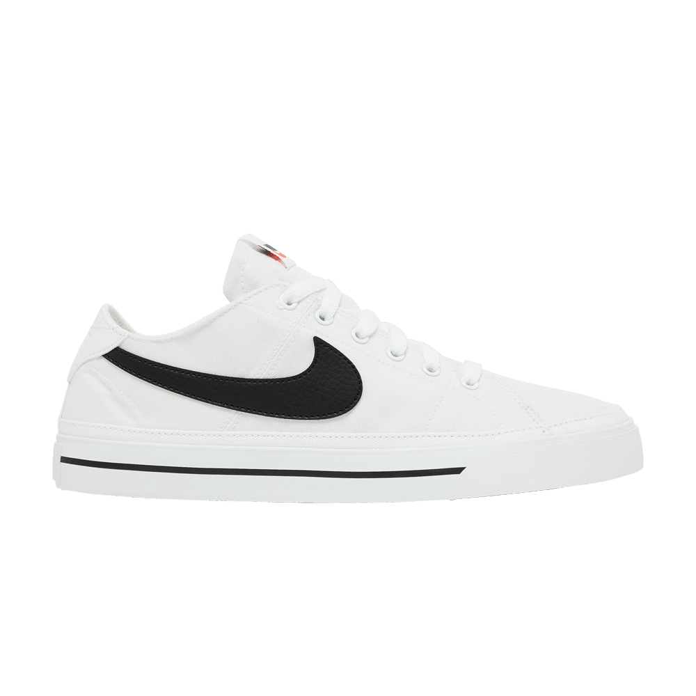 Nike Court Legacy Canvas 'White Black'