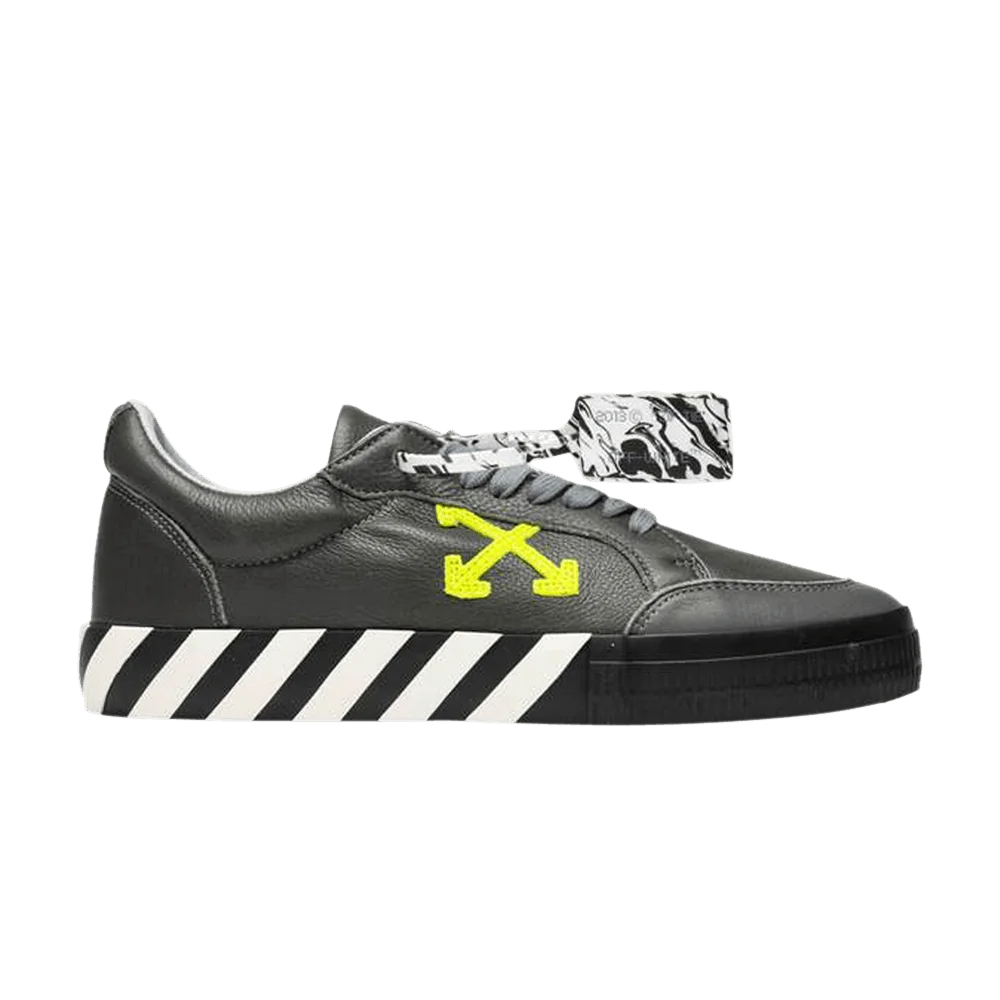 Krossovki-Off-White-Vulc-Sneaker-Low-Grey-Green-Fluo