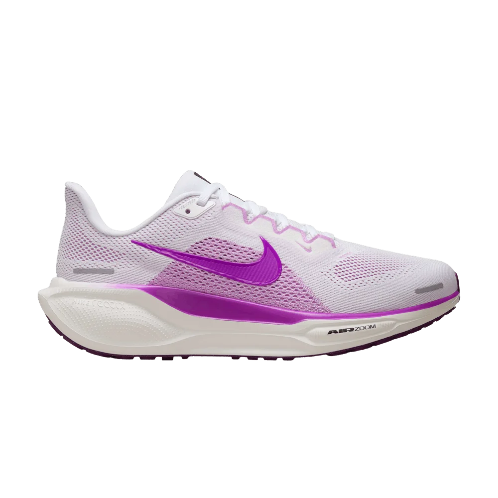 Кроссовки Nike Wmns Air Zoom Pegasus 41 Extra Wide 'White Hyper Violet'