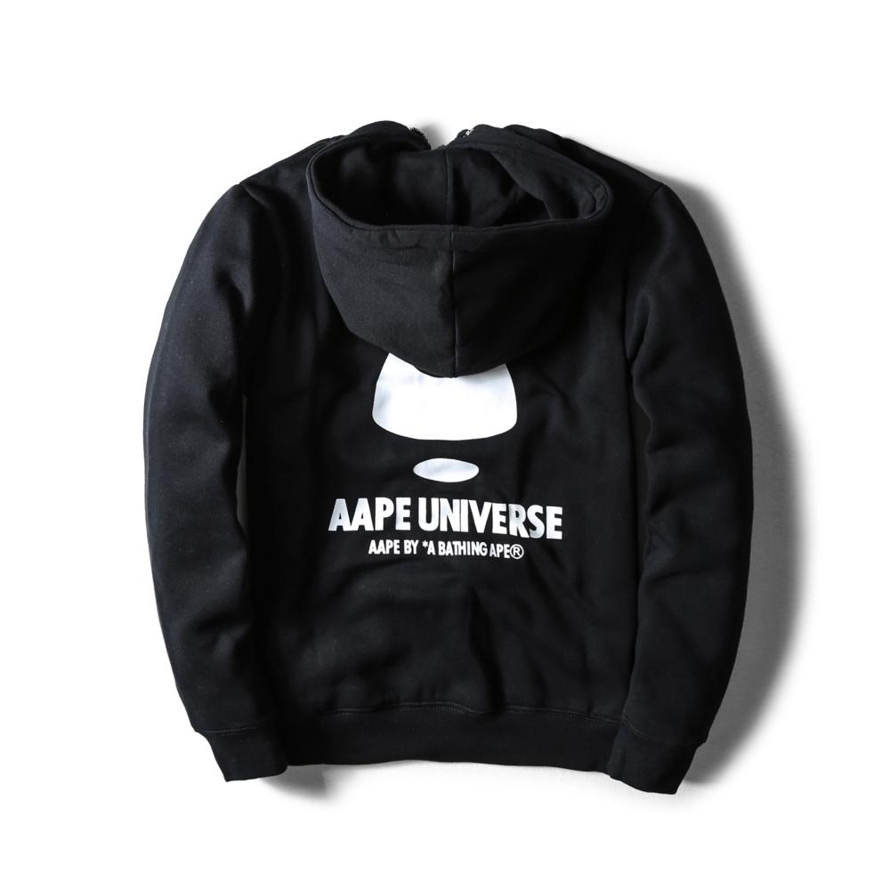 Худи AAPE x Mickey Mouse Black