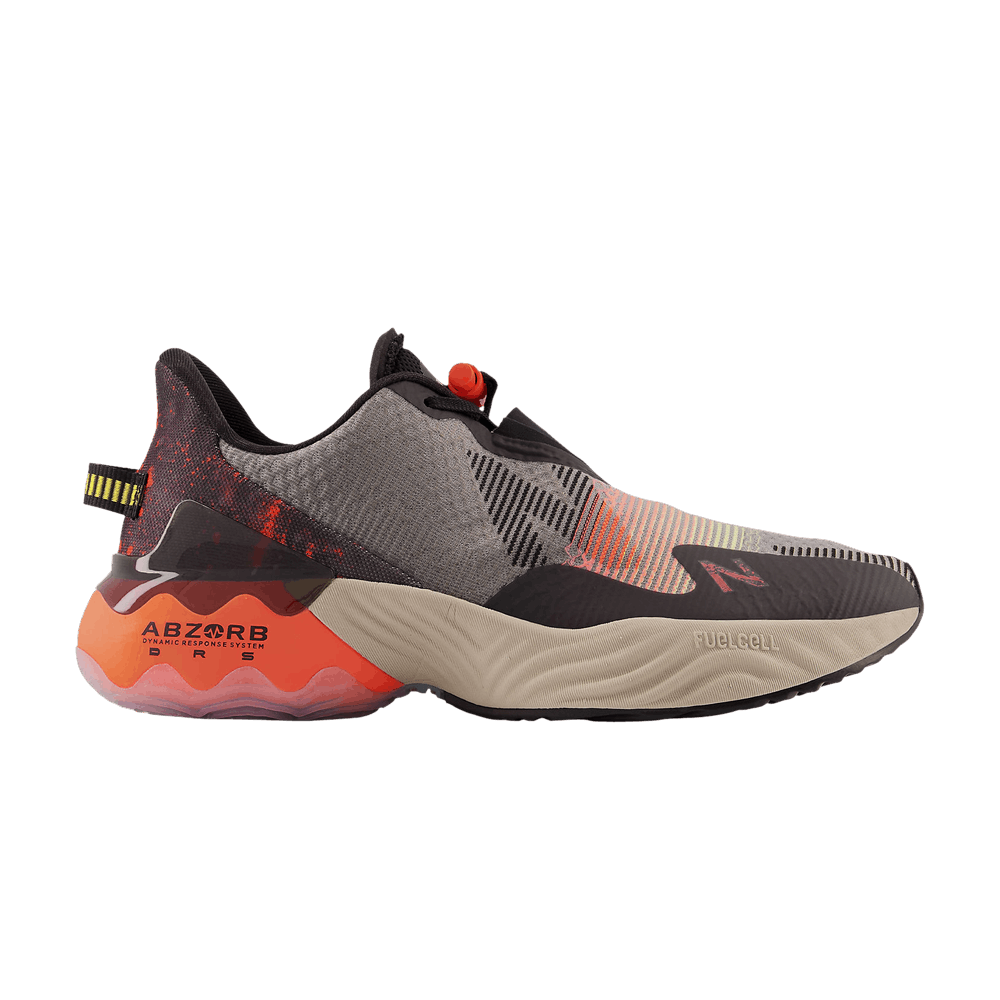 Кроссовки New Balance FuelCell Rebel TR 'Black Vibrant Orange'