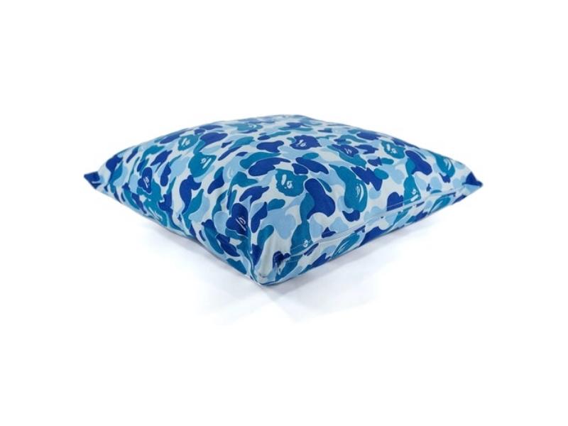 Подушка BAPE ABC Camo Cushion Light Blue