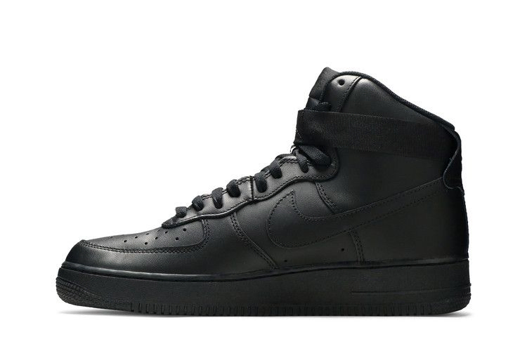 Кроссовки Nike Air Force 1 High '07 'Triple Black'