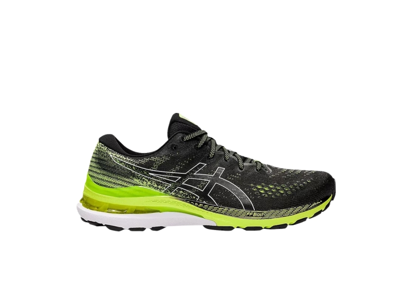 Asics-Gel-Kayano-28-2E-Wide-Black-Hazard-Green