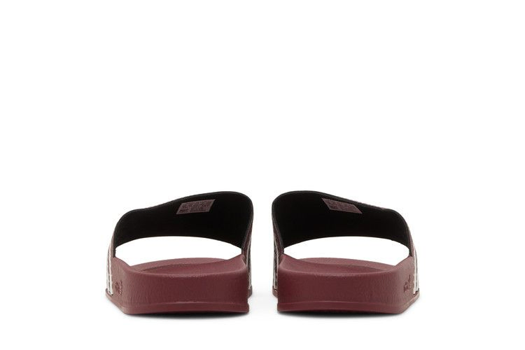 adidas Adilette Slides 'Quiet Crimson'