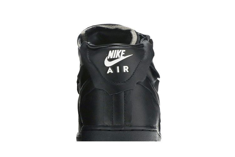 Кроссовки Comme des Garçons x Nike Air Force 1 Mid 'Triple Black'
