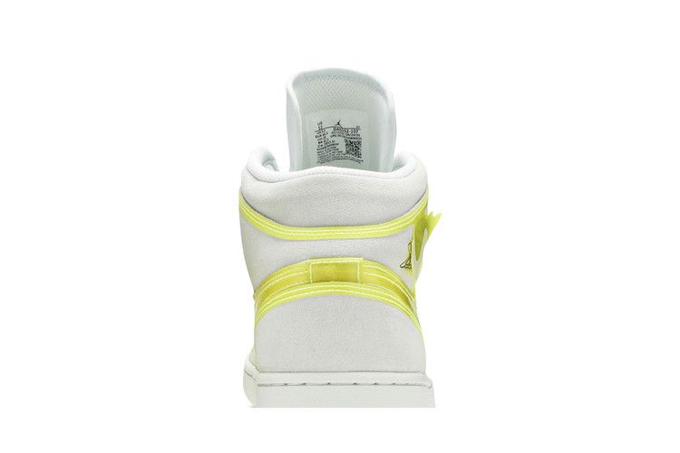 Кроссовки Wmns Air Jordan 1 Mid LX 'Off White Opti Yellow'