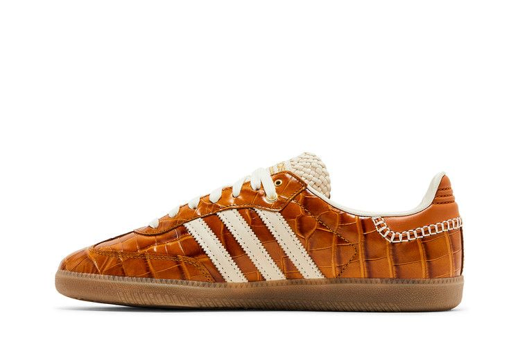 Кроссовки Wales Bonner x adidas Samba OG 'Croc - Night Brown'