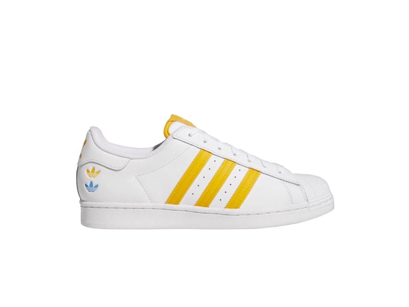 Кроссовки adidas Superstar White Team College Gold