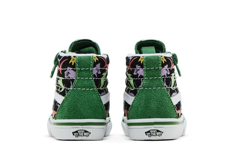 Кроссовки Vans Sk8-Hi Reissue Side Zip Toddler 'Sharks'