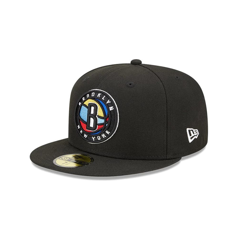 Бейсболка New Era Brooklyn Nets 59FIFTY 2023 City Edition NBA Fitted Hat