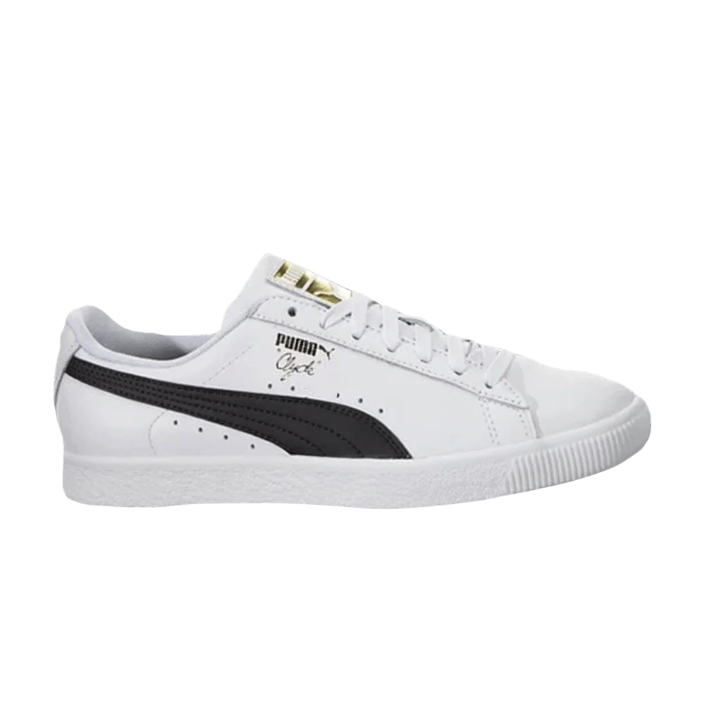 Krossovki-Puma-Clyde-Core-L-Foil-Jr-White-Black