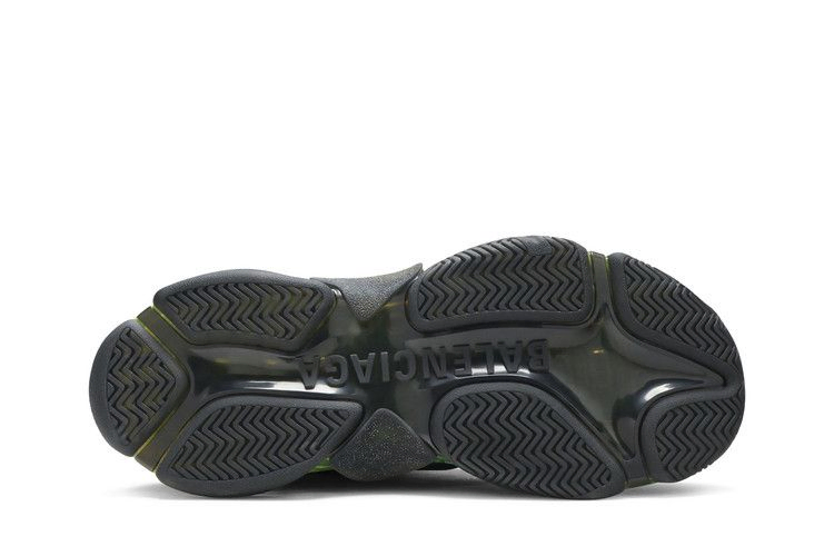 Кроссовки Balenciaga Triple S Sneaker 'Black Yellow Fluo'
