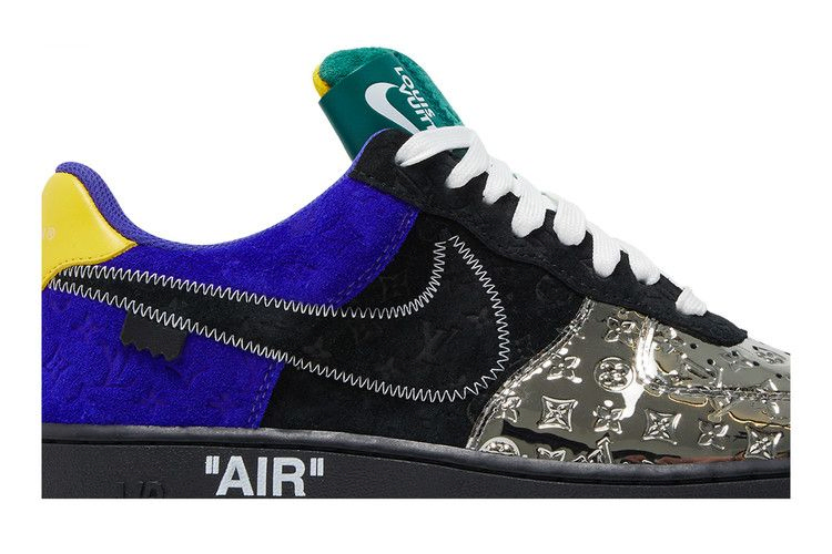 Кроссовки Louis Vuitton x Nike Air Force 1 Low 'Multi-Color Patchwork'