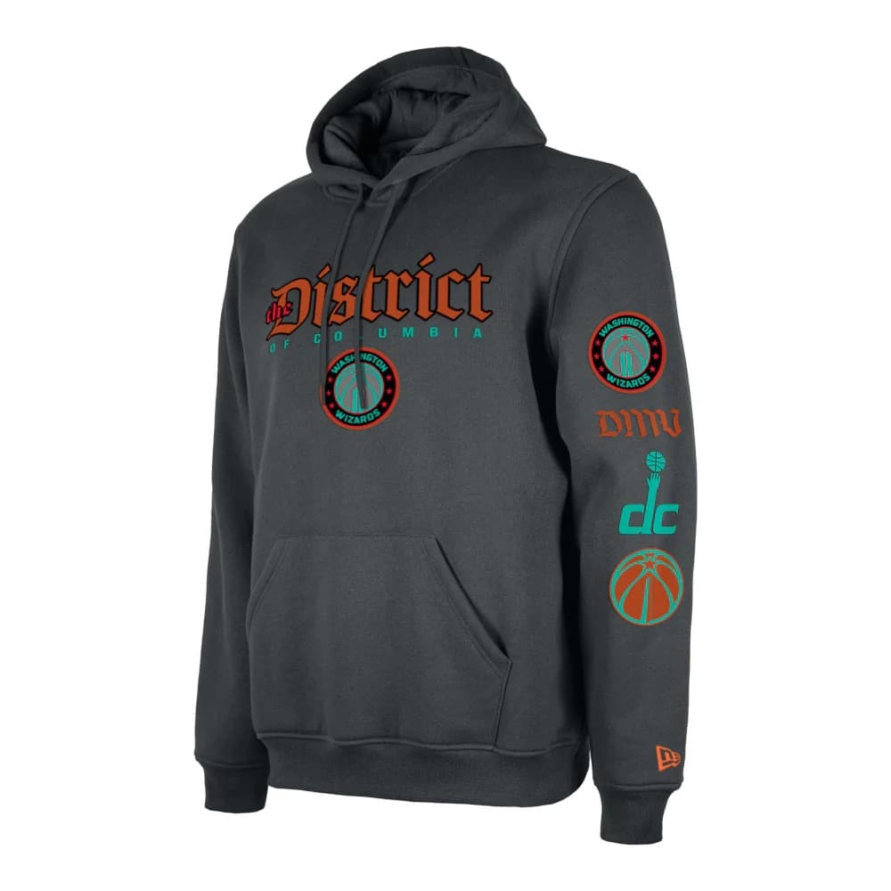 Худи New Era Washington Wizards 2024 City Edition NBA Hoodie