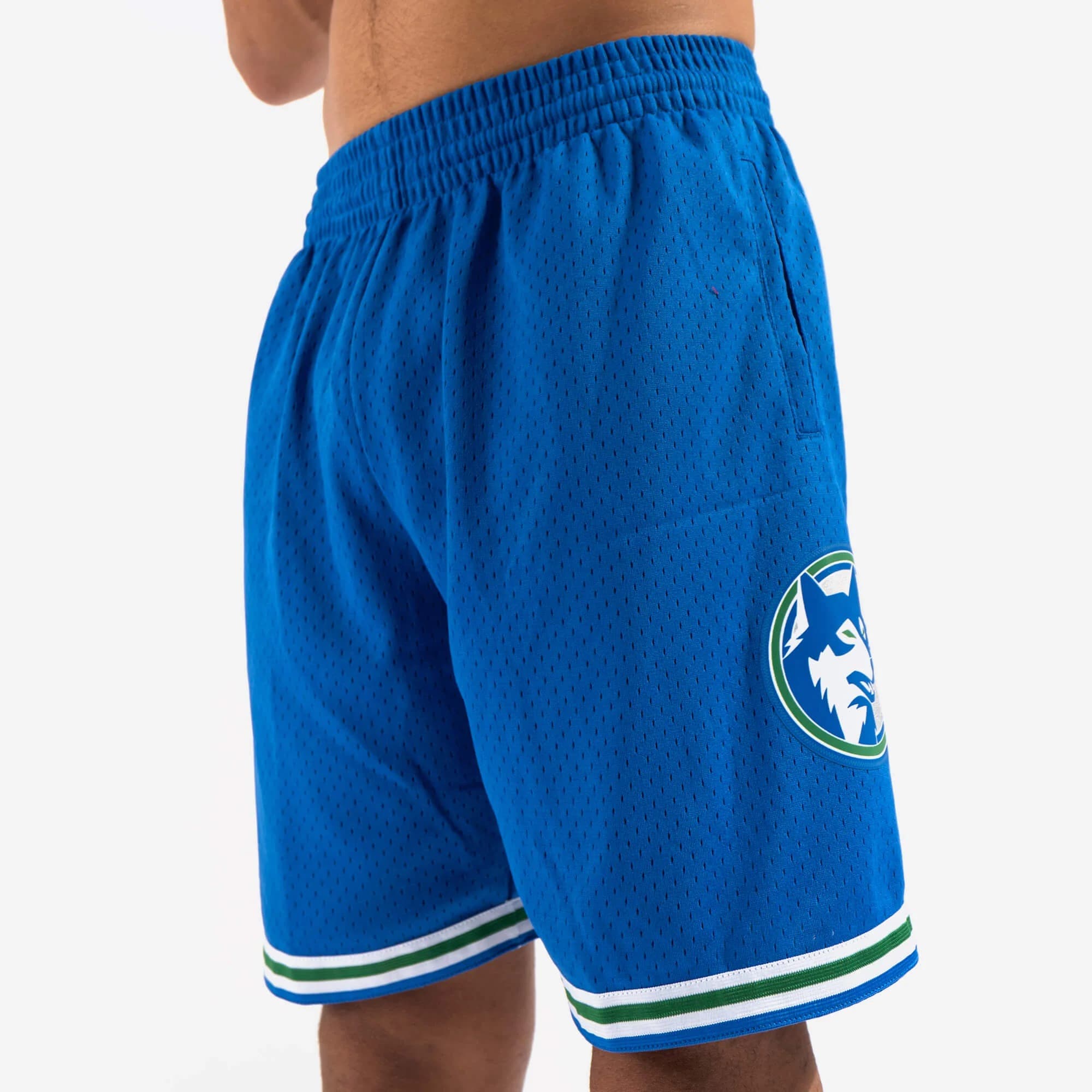 Спортивные шорты Mitchell & Ness Minnesota Timberwolves 1993-94 Hardwood Classics Throwback Swingman NBA Shorts