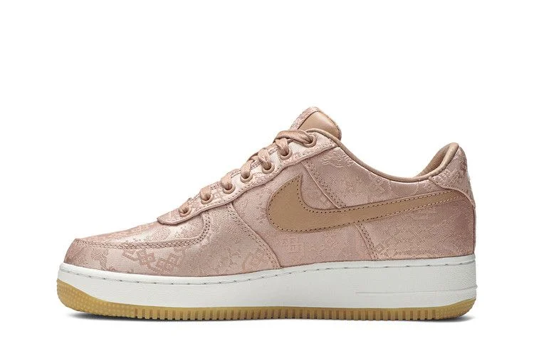 Кроссовки CLOT x Nike Air Force 1 Low Premium 'Rose Gold Silk'